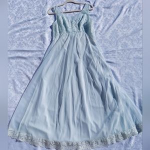 Stunning Full Sweep Lace Peignoir Dress.